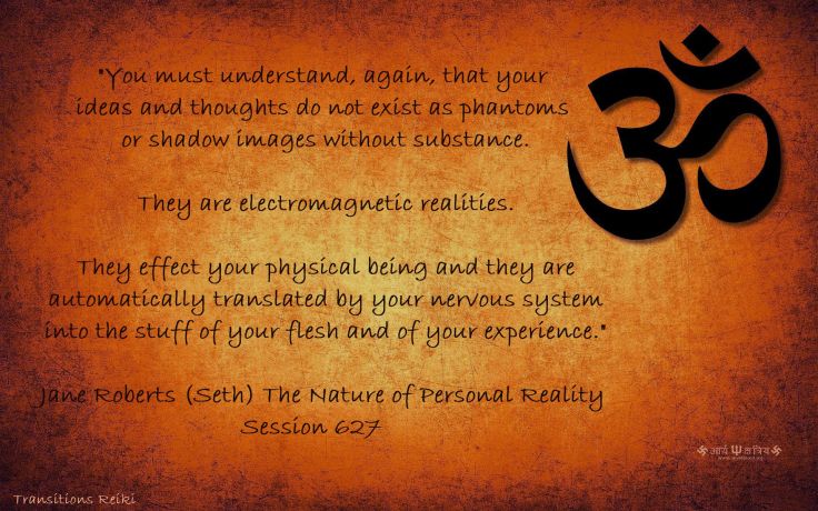 Thoughts as electromagnetic realities