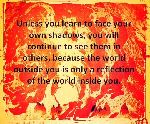 facing your own shadows